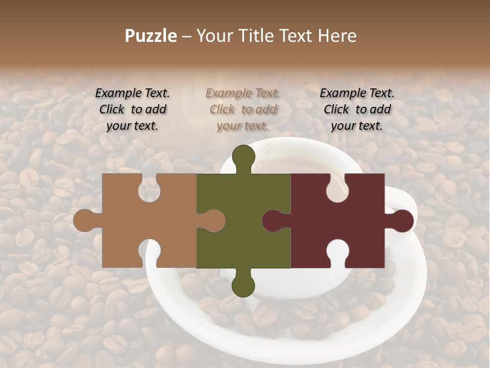 Aromatic Caffeine Drink PowerPoint Template