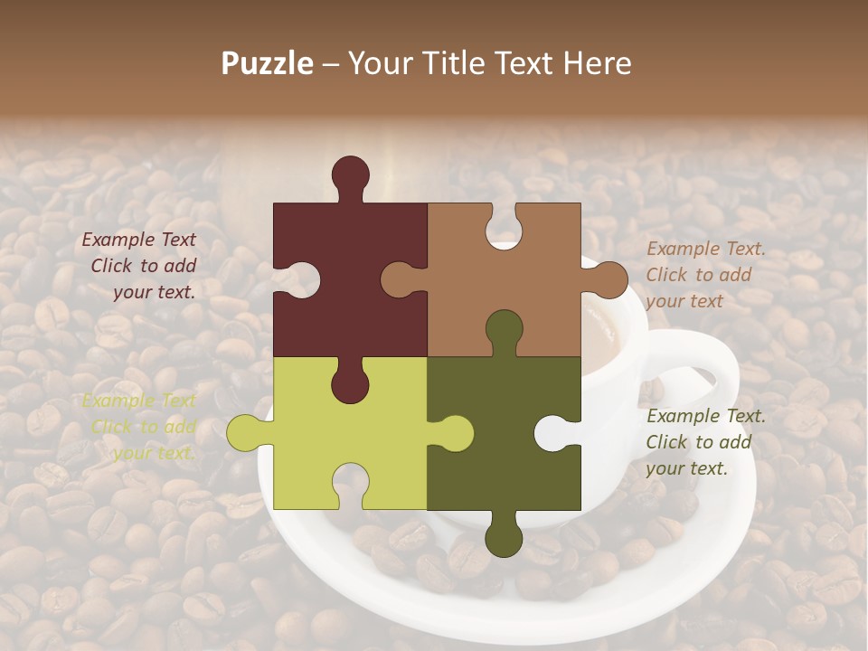 Aromatic Caffeine Drink PowerPoint Template