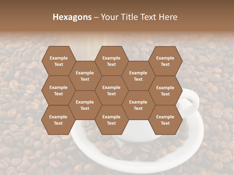 Aromatic Caffeine Drink PowerPoint Template