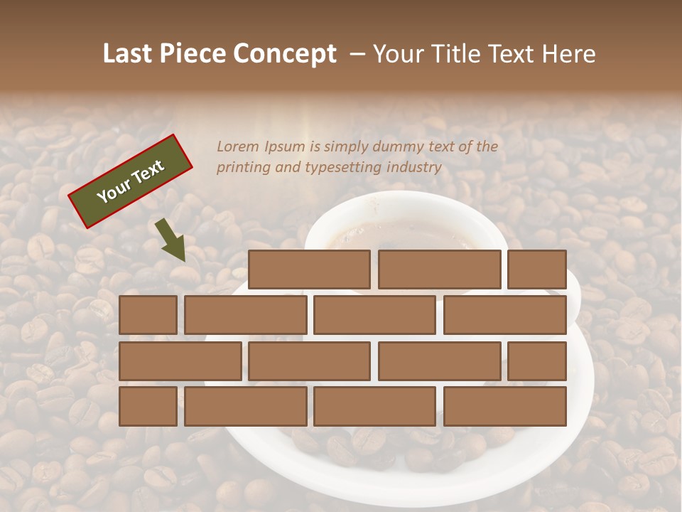 Aromatic Caffeine Drink PowerPoint Template
