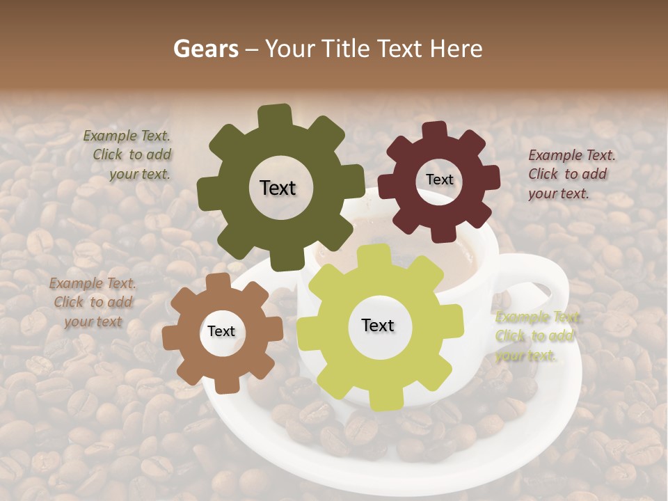 Aromatic Caffeine Drink PowerPoint Template