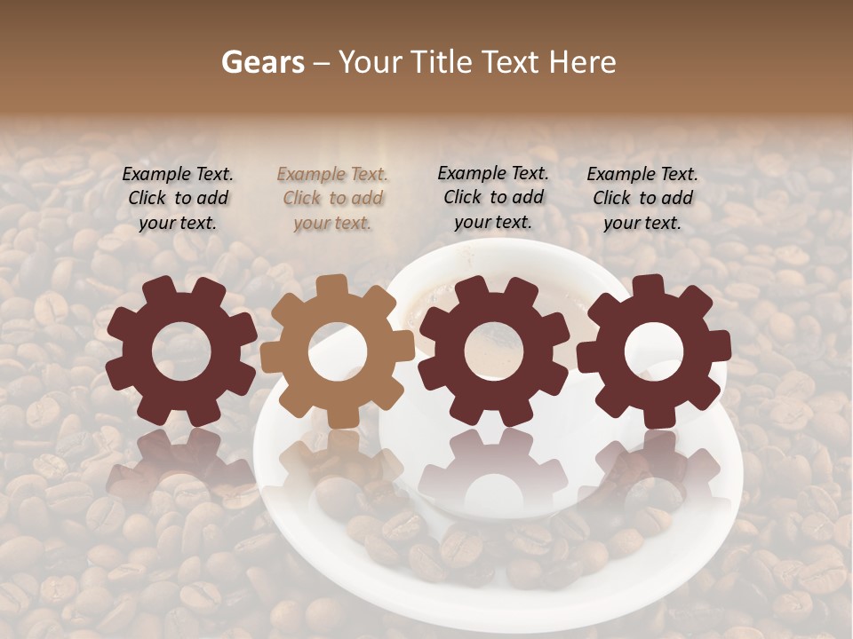 Aromatic Caffeine Drink PowerPoint Template