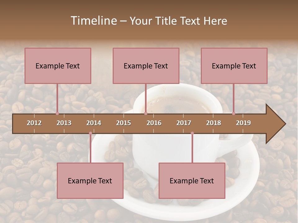 Aromatic Caffeine Drink PowerPoint Template