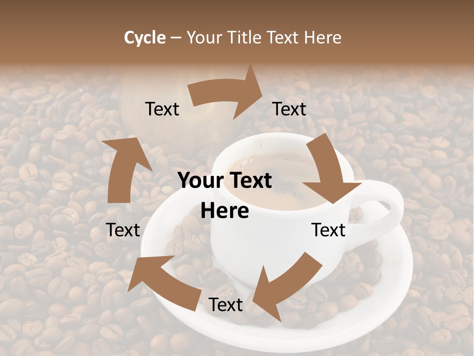 Aromatic Caffeine Drink PowerPoint Template