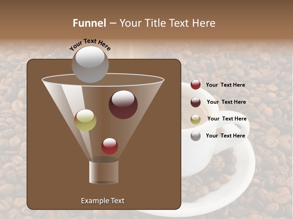 Aromatic Caffeine Drink PowerPoint Template