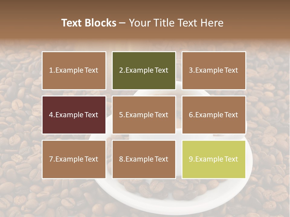 Aromatic Caffeine Drink PowerPoint Template