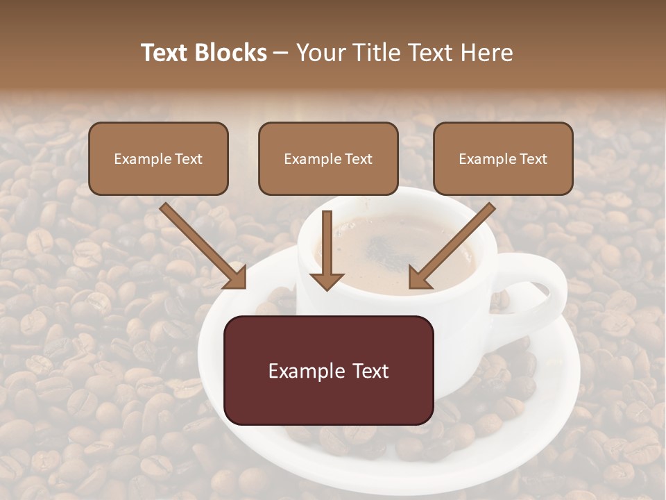 Aromatic Caffeine Drink PowerPoint Template