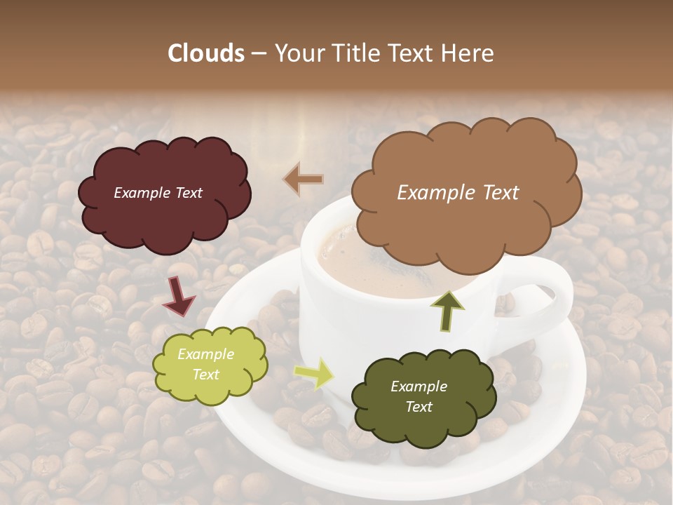 Aromatic Caffeine Drink PowerPoint Template