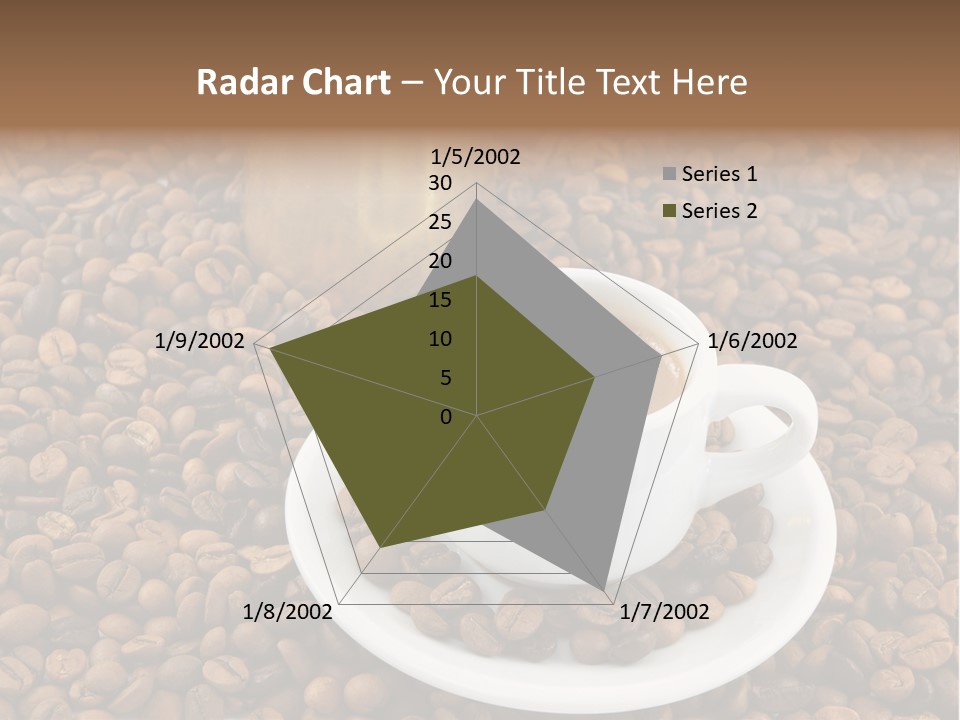 Aromatic Caffeine Drink PowerPoint Template
