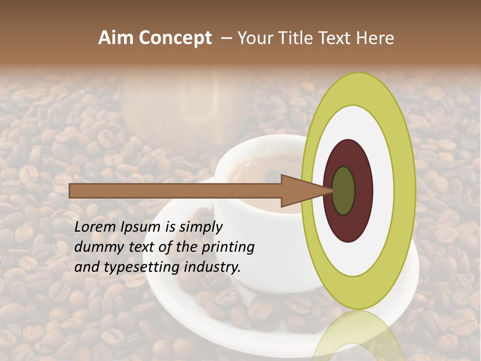 Aromatic Caffeine Drink PowerPoint Template