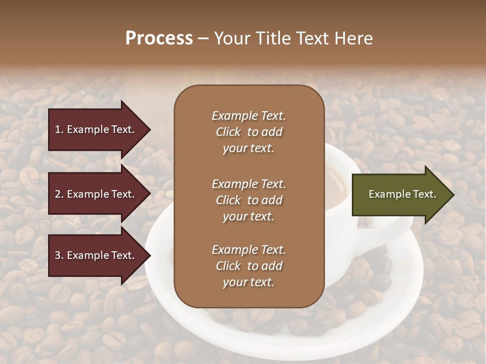 Aromatic Caffeine Drink PowerPoint Template