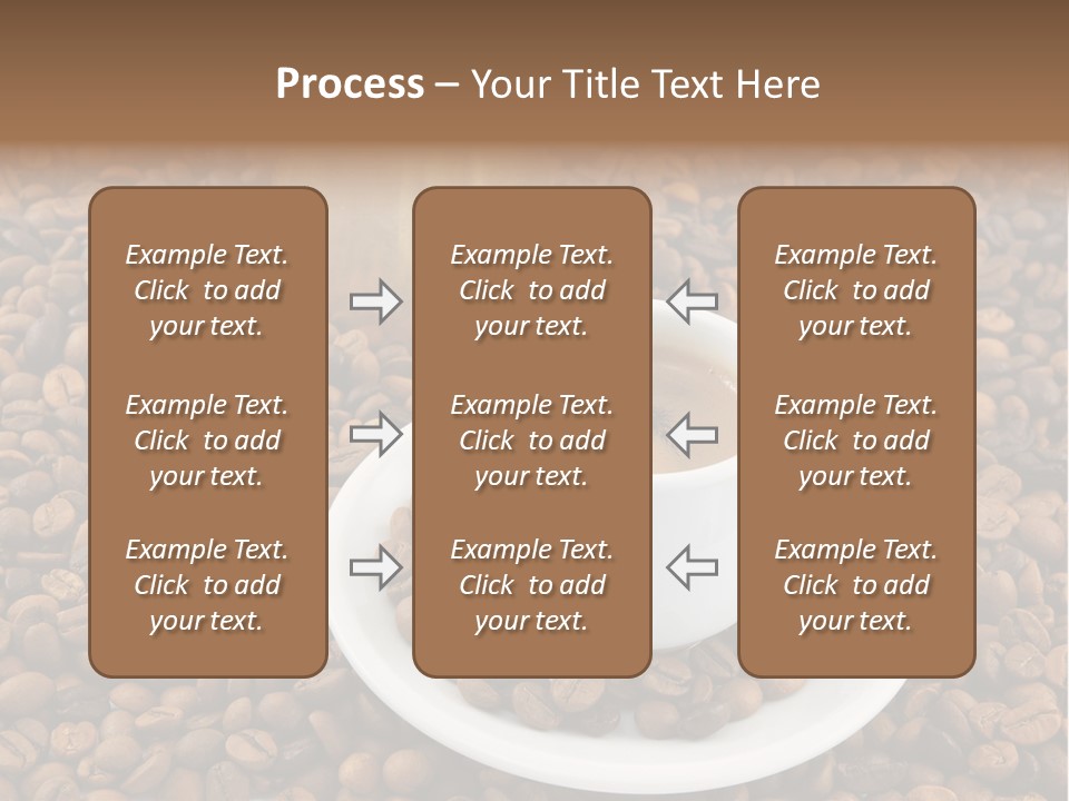 Aromatic Caffeine Drink PowerPoint Template
