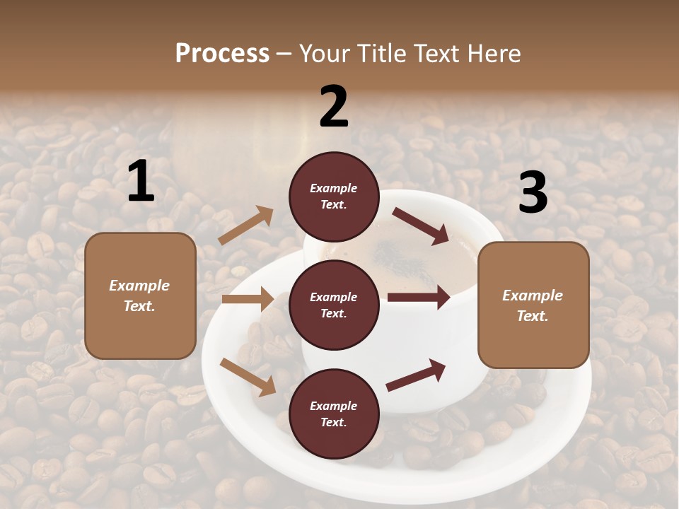 Aromatic Caffeine Drink PowerPoint Template