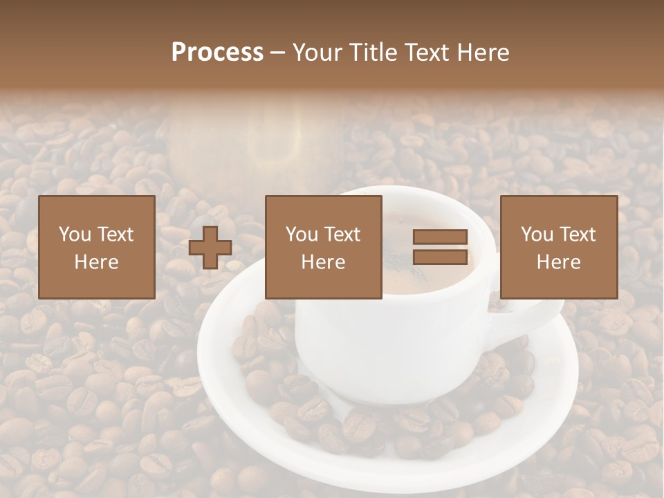 Aromatic Caffeine Drink PowerPoint Template