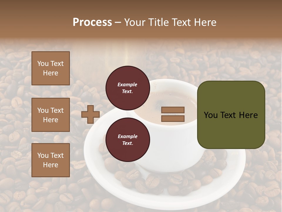 Aromatic Caffeine Drink PowerPoint Template