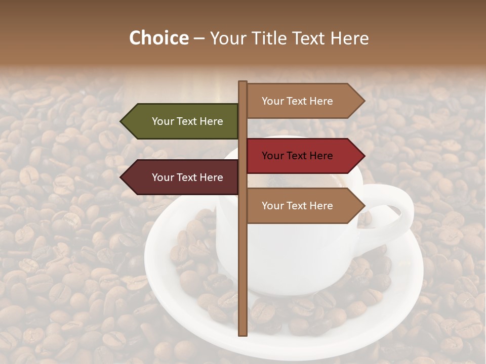 Aromatic Caffeine Drink PowerPoint Template