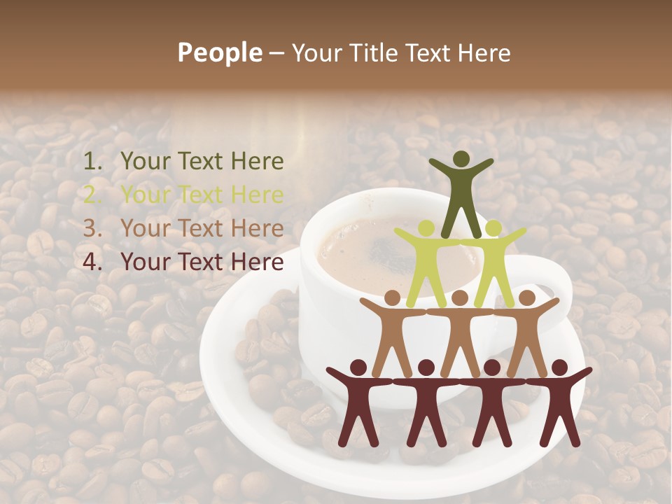 Aromatic Caffeine Drink PowerPoint Template