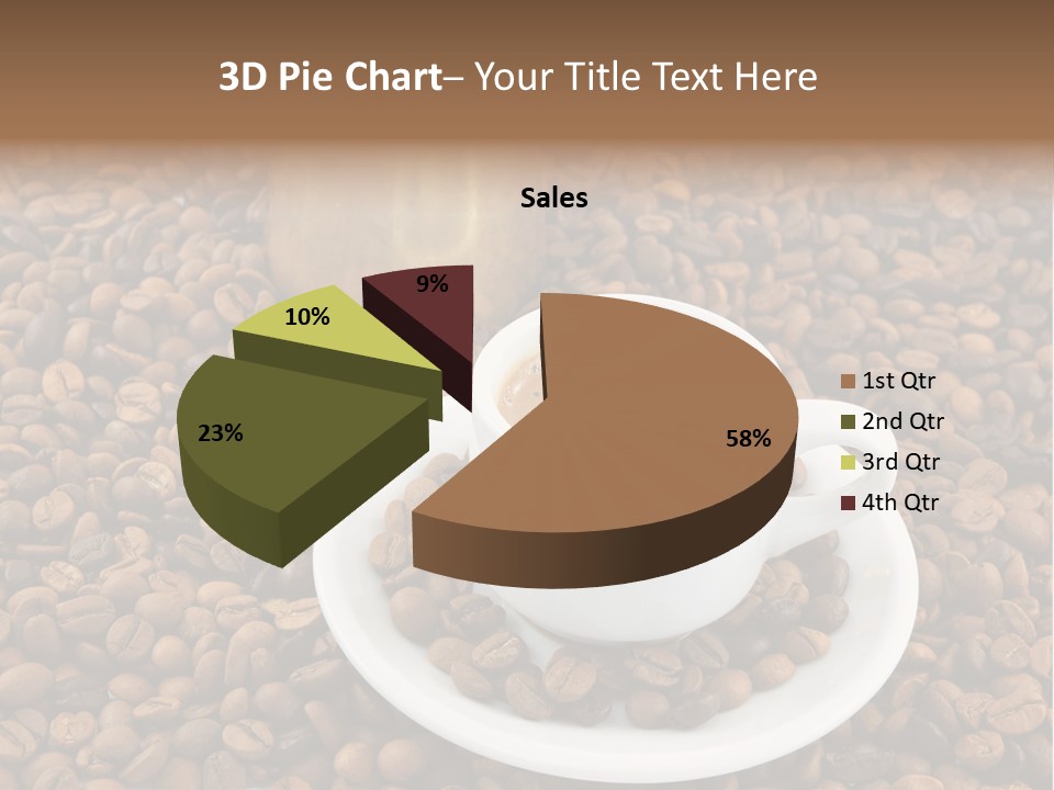 Aromatic Caffeine Drink PowerPoint Template