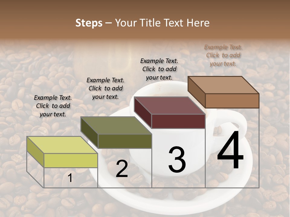 Aromatic Caffeine Drink PowerPoint Template