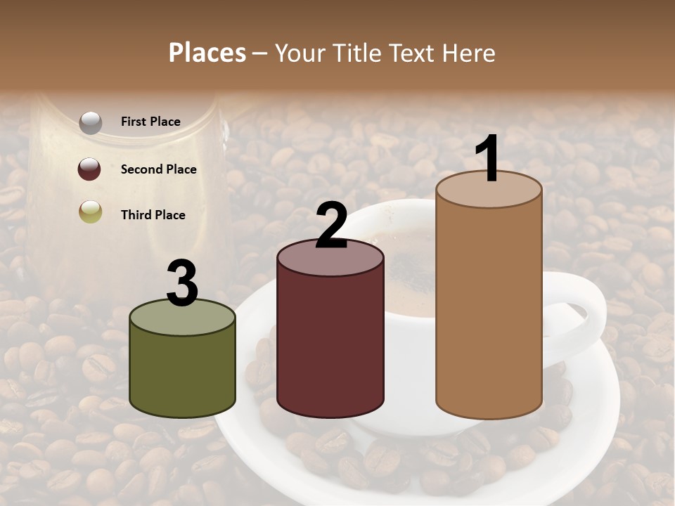 Hot Caffeine Coffee PowerPoint Template