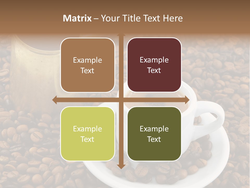 Hot Caffeine Coffee PowerPoint Template