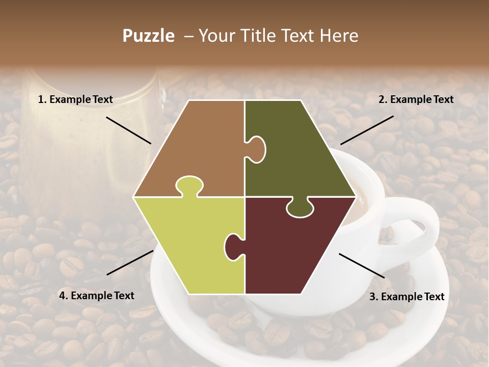 Hot Caffeine Coffee PowerPoint Template