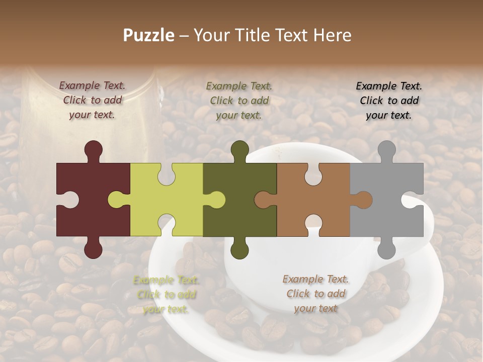 Hot Caffeine Coffee PowerPoint Template