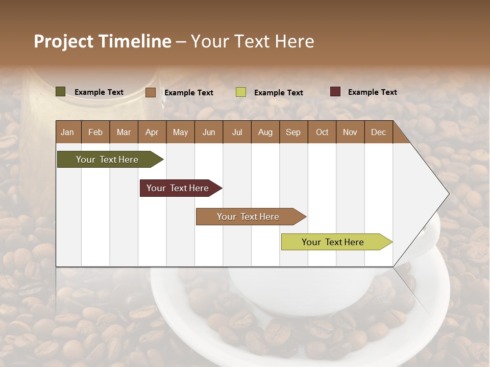 Hot Caffeine Coffee PowerPoint Template