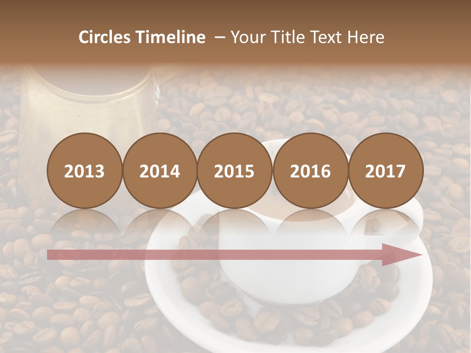 Hot Caffeine Coffee PowerPoint Template