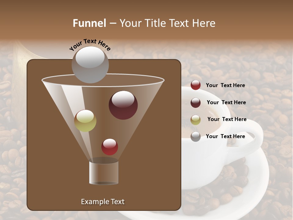 Hot Caffeine Coffee PowerPoint Template