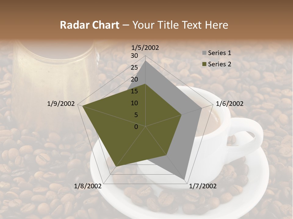 Hot Caffeine Coffee PowerPoint Template