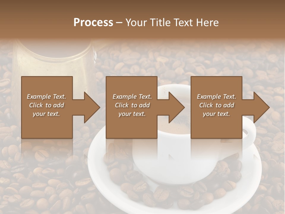 Hot Caffeine Coffee PowerPoint Template