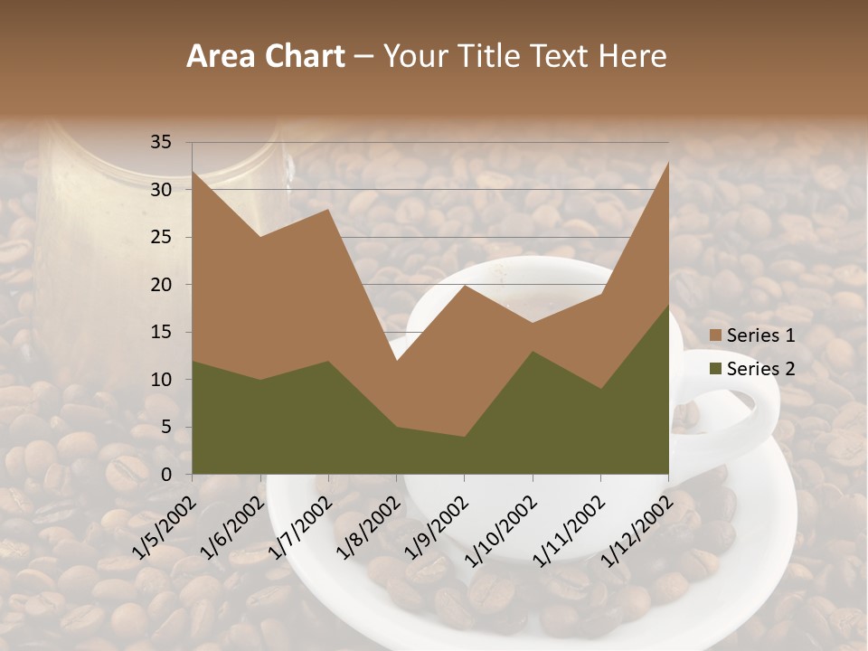 Hot Caffeine Coffee PowerPoint Template
