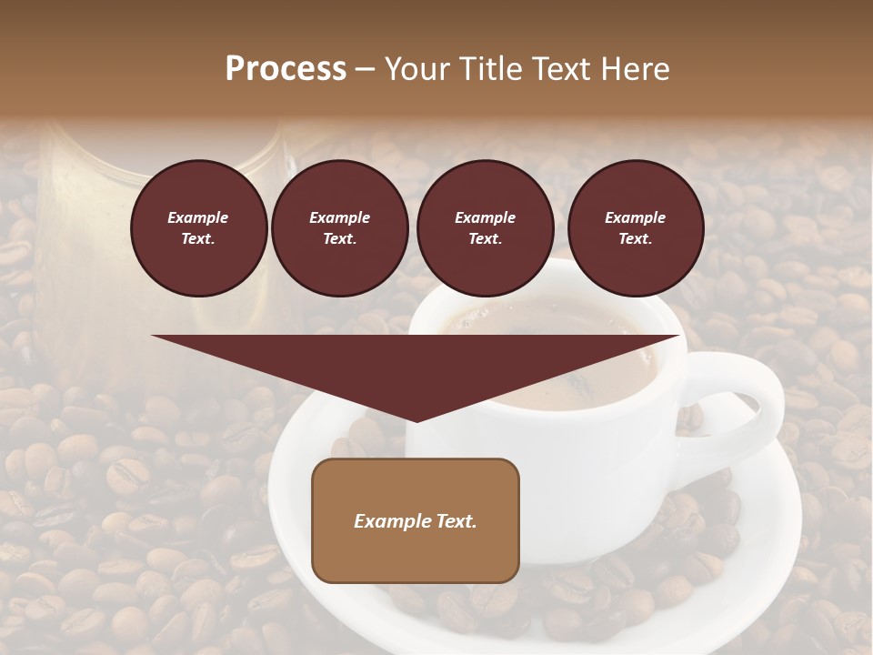 Hot Caffeine Coffee PowerPoint Template