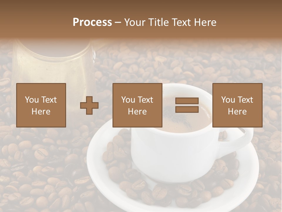 Hot Caffeine Coffee PowerPoint Template