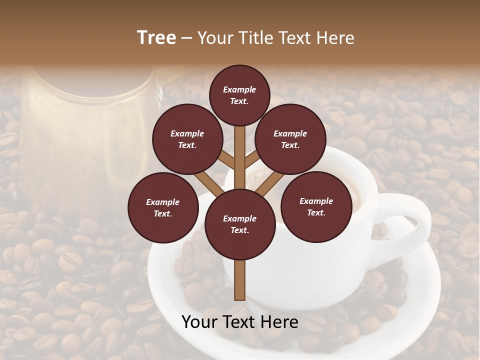 Hot Caffeine Coffee PowerPoint Template