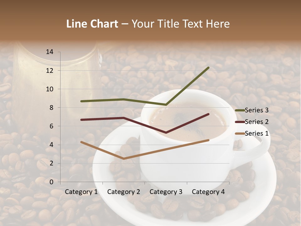 Hot Caffeine Coffee PowerPoint Template