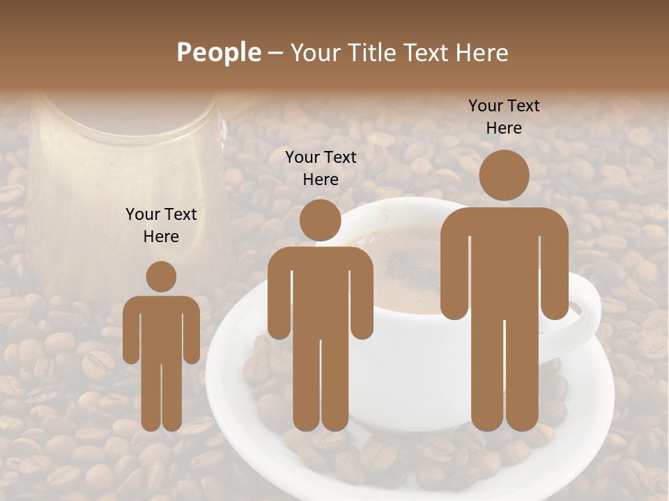 Hot Caffeine Coffee PowerPoint Template