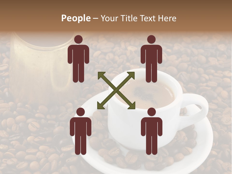 Hot Caffeine Coffee PowerPoint Template