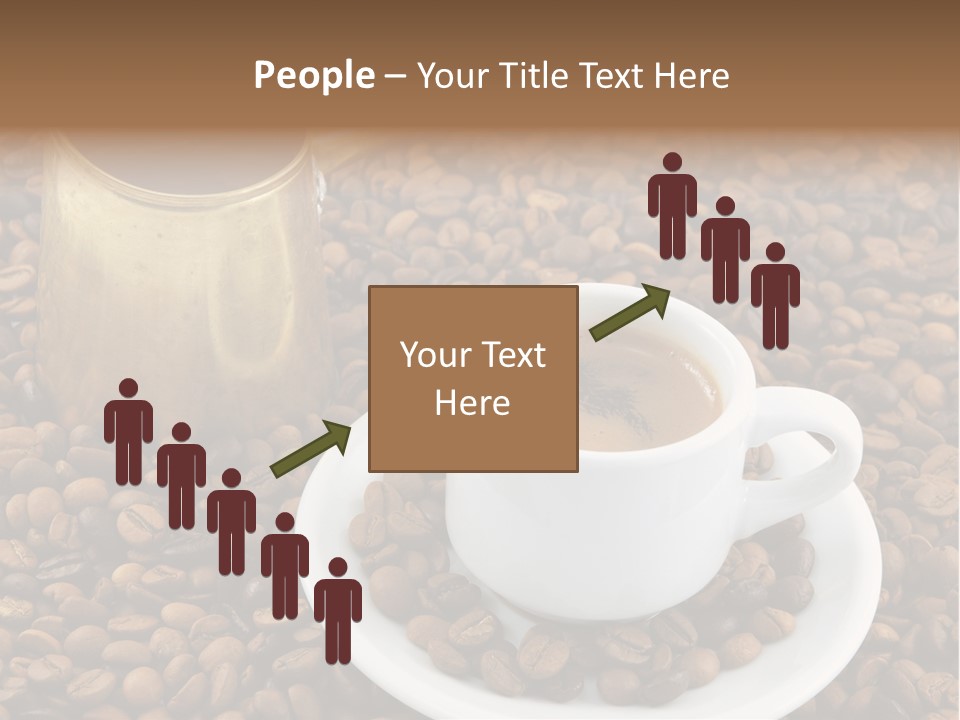 Hot Caffeine Coffee PowerPoint Template
