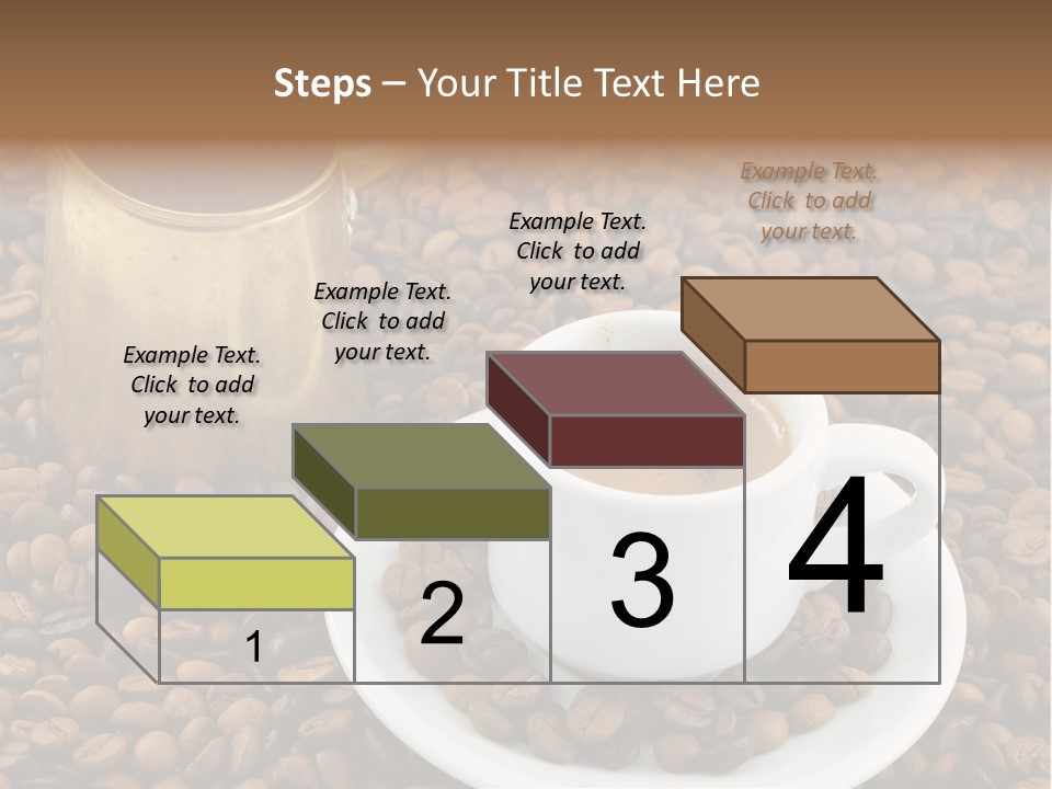 Hot Caffeine Coffee PowerPoint Template
