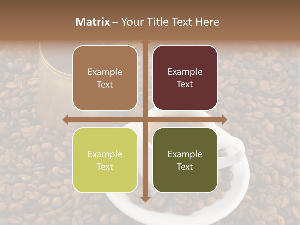 Hot Flavor Caffeine PowerPoint Template