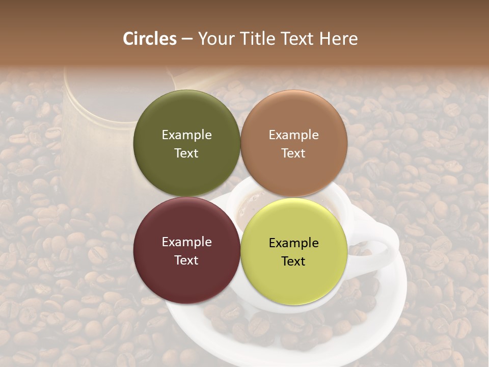 Hot Flavor Caffeine PowerPoint Template