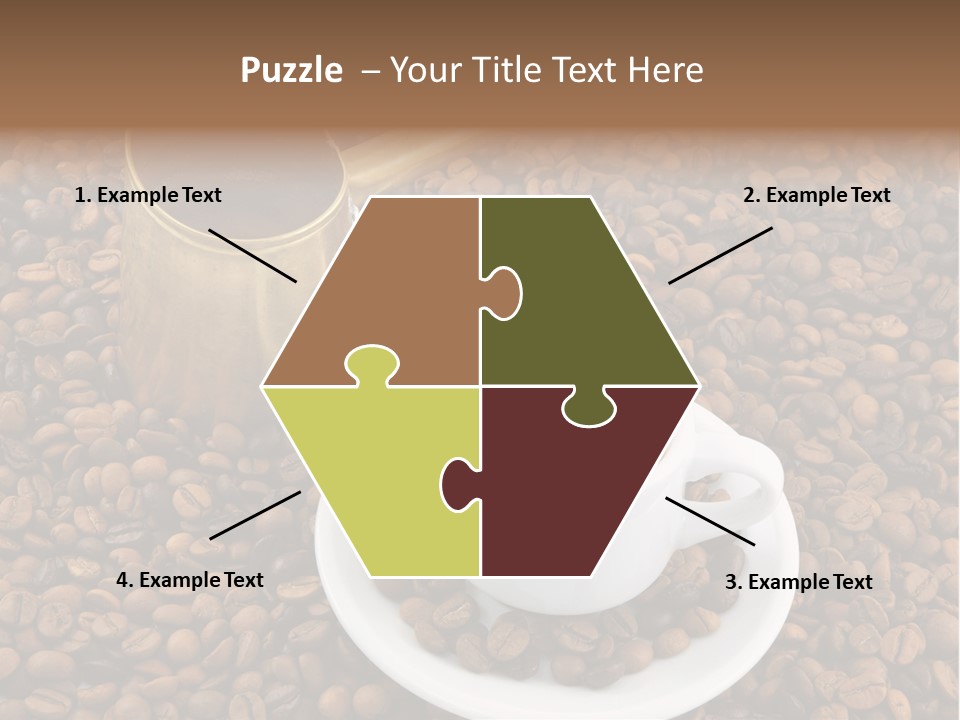 Hot Flavor Caffeine PowerPoint Template