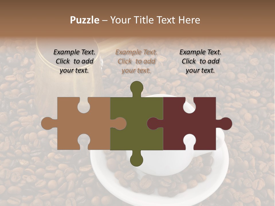 Hot Flavor Caffeine PowerPoint Template