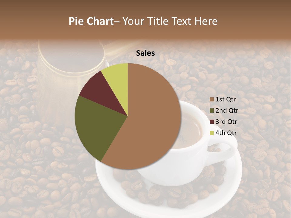 Hot Flavor Caffeine PowerPoint Template