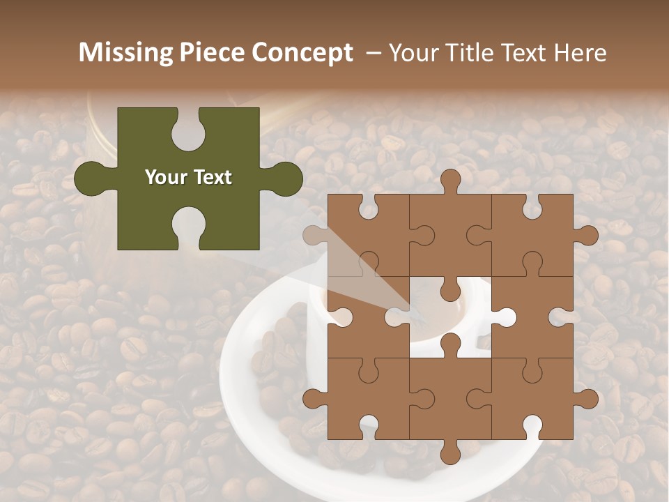 Hot Flavor Caffeine PowerPoint Template