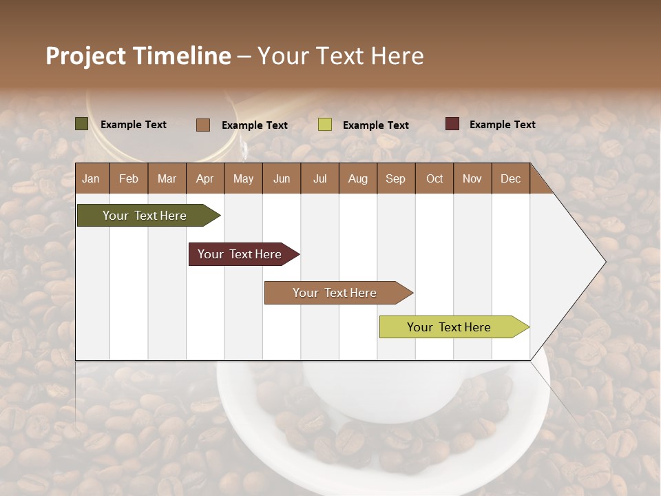 Hot Flavor Caffeine PowerPoint Template