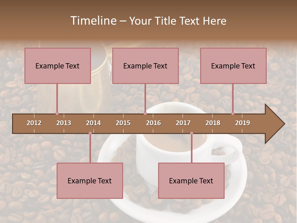 Hot Flavor Caffeine PowerPoint Template