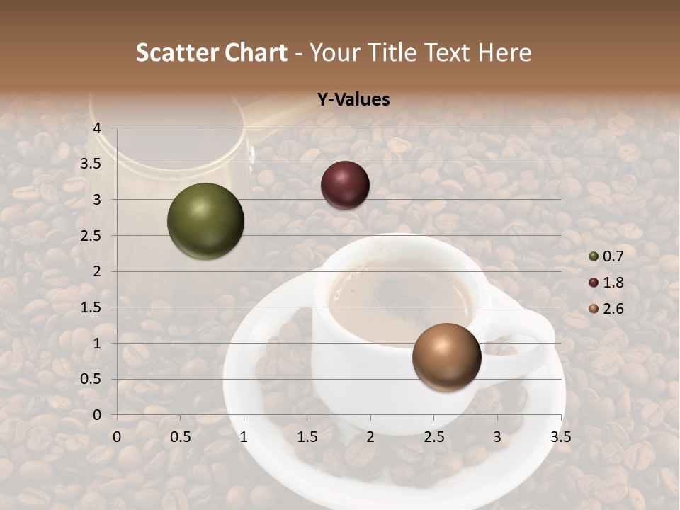Hot Flavor Caffeine PowerPoint Template